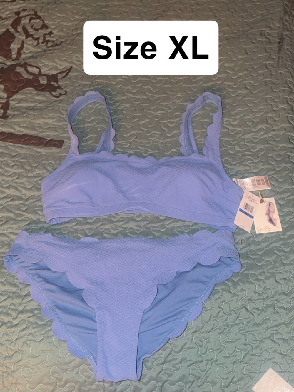 Jessica Simpson 2 piece bathing suit